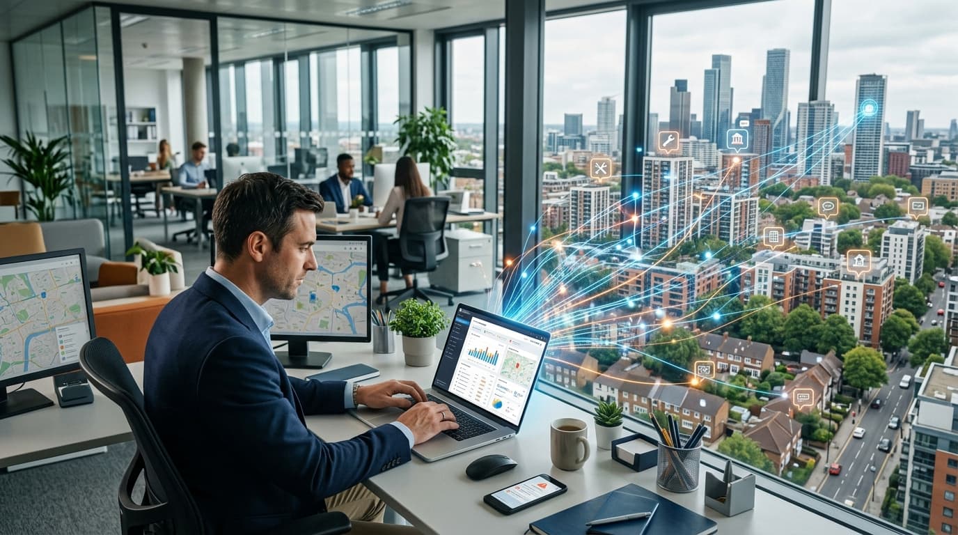 Real estate communication technology