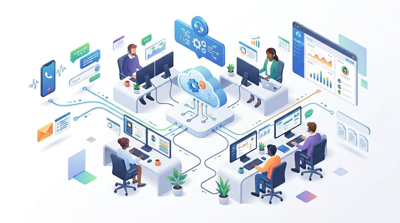 Cloud Contact Center Interface